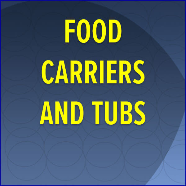 Shop Food Carriers and Tubs