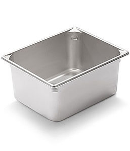 Vollrath 30262 Super Pan V Half Size Stainless Steel Steam Table Food Pan - 6″ Deep