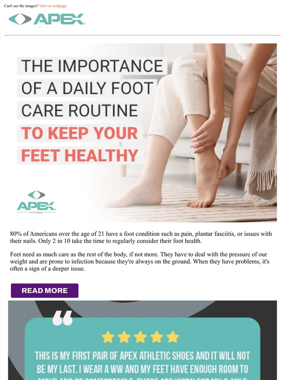 Apex Foot The Importance of a Daily Foot Care Routine to Keep Your