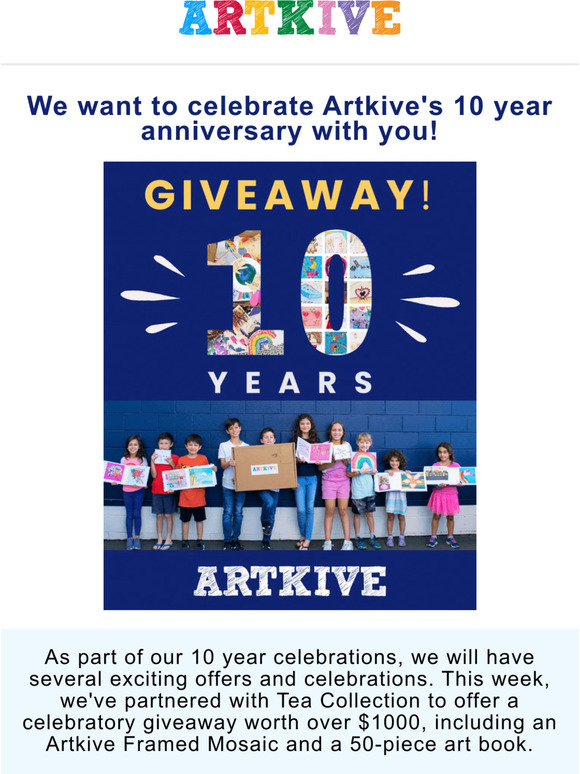 Giving Away over $1000 in prizes on our 10 Year Anniversary