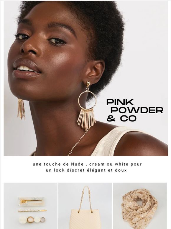 Shop ton look pink powder !