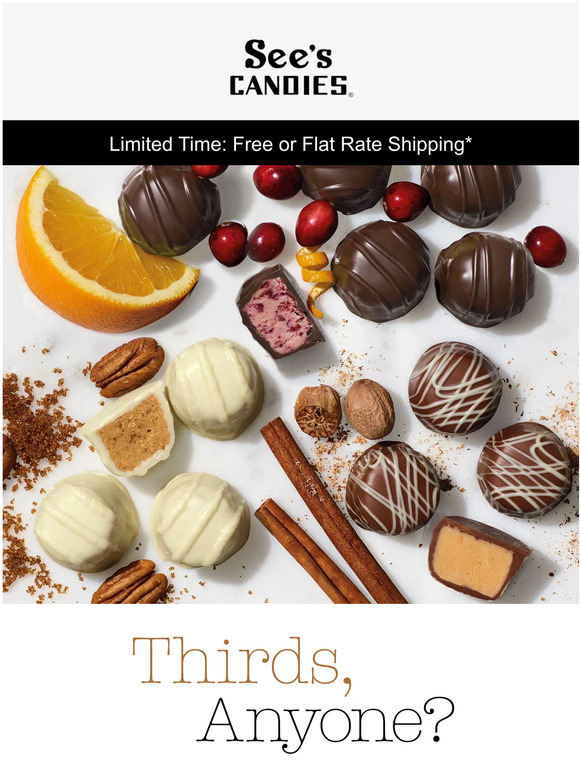 See's Candies, Inc. 🥧 Truffles of the Season Have Arrived! Milled