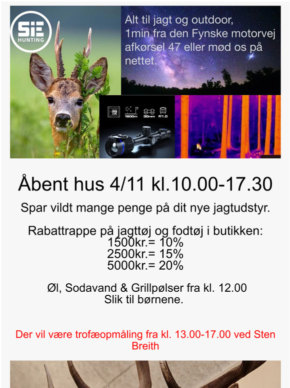 Åbent Hus / Gode Tilbud