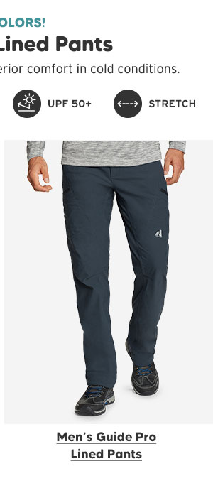 M LINED PANTS