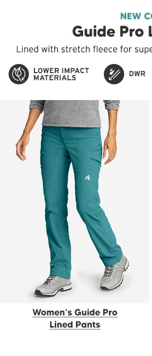W LINED PANTS