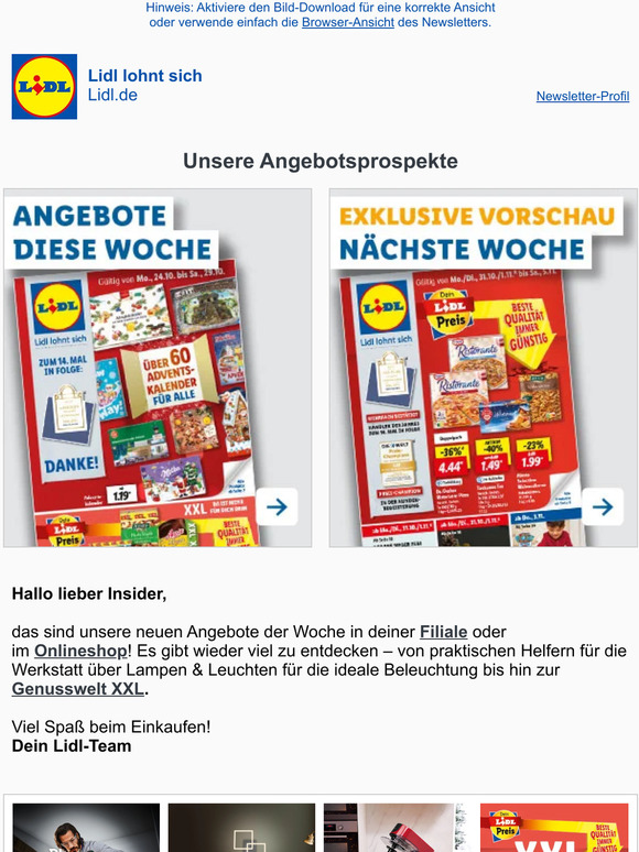 lidl >> Neue Angebote ab Do., 27.10. Milled