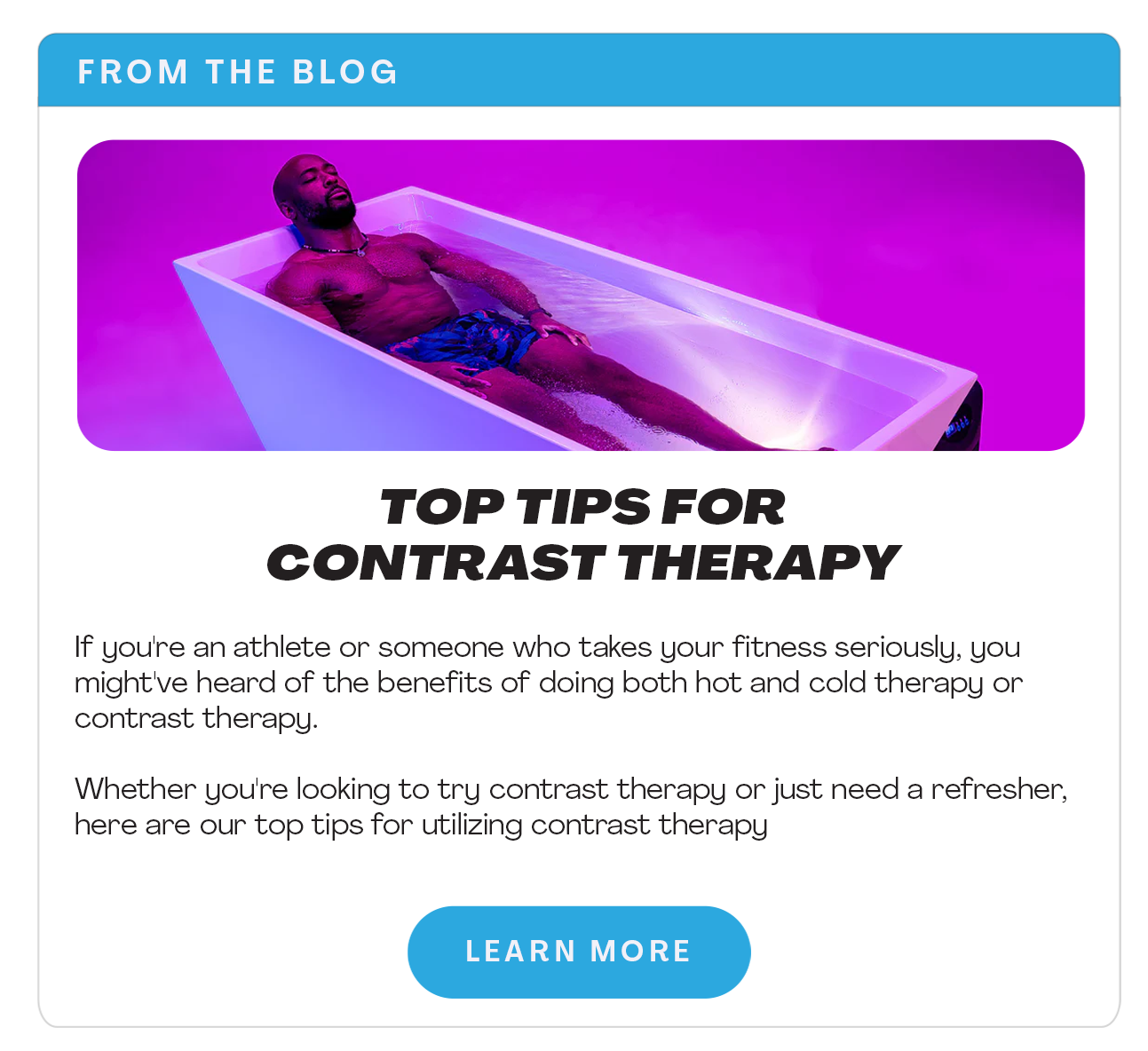 Plunge Plunge into hot and cold therapy Milled