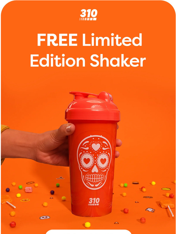 310 Nutrition Claim your FREE Limited Edition Shaker 🧡 Milled