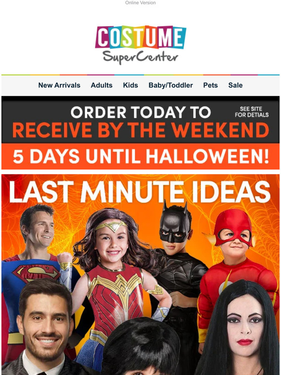 Costume SuperCenter 🏃‍♀️ Quick! Assemble The Squad! Milled
