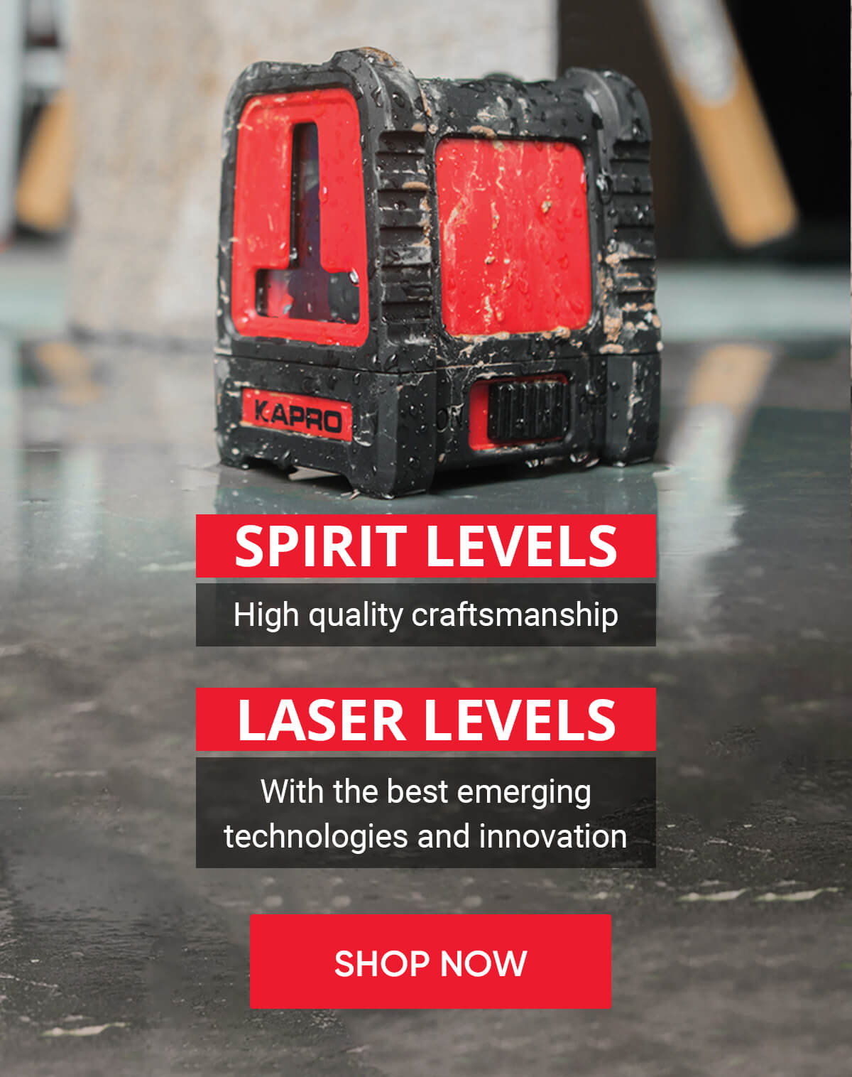 Toolstation Kapro Tools with vision Milled