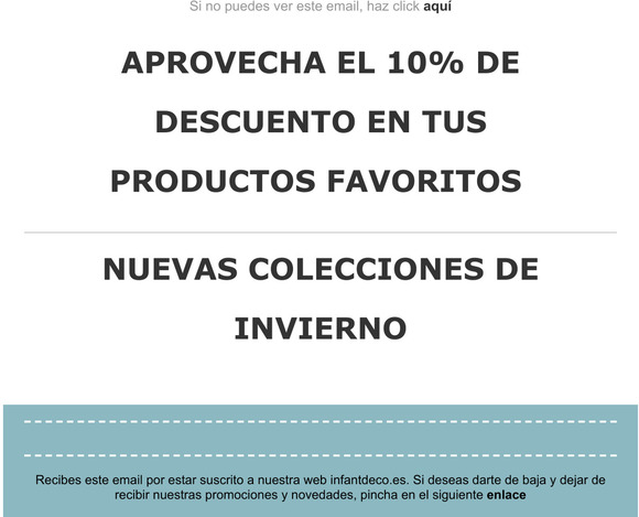 ¡Últimas días! 10% de DTO en tus favoritos😍