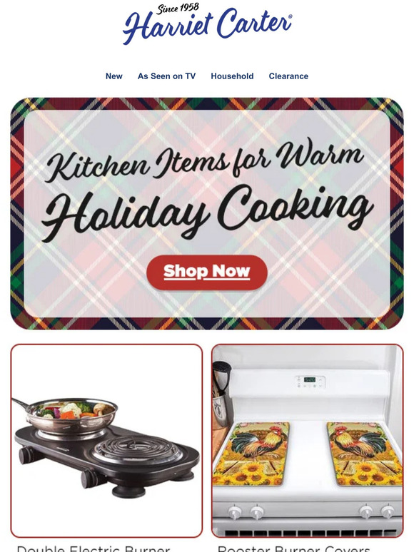Harriet Carter Everything you need for warm holiday cooking Milled