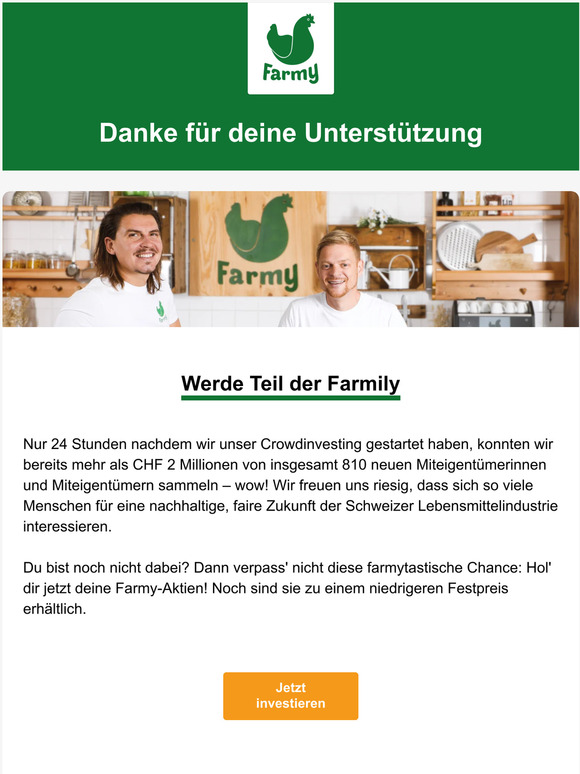 Bereits 50 % unseres Ziels nach nur 24 Stunden... wir sind überwältigt! 🚀