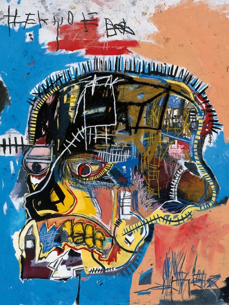 Untitled, 1981 Basquiat Skull