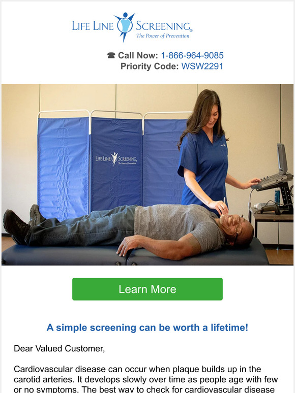 Don’t let plaque take control of your health - Schedule your screening!