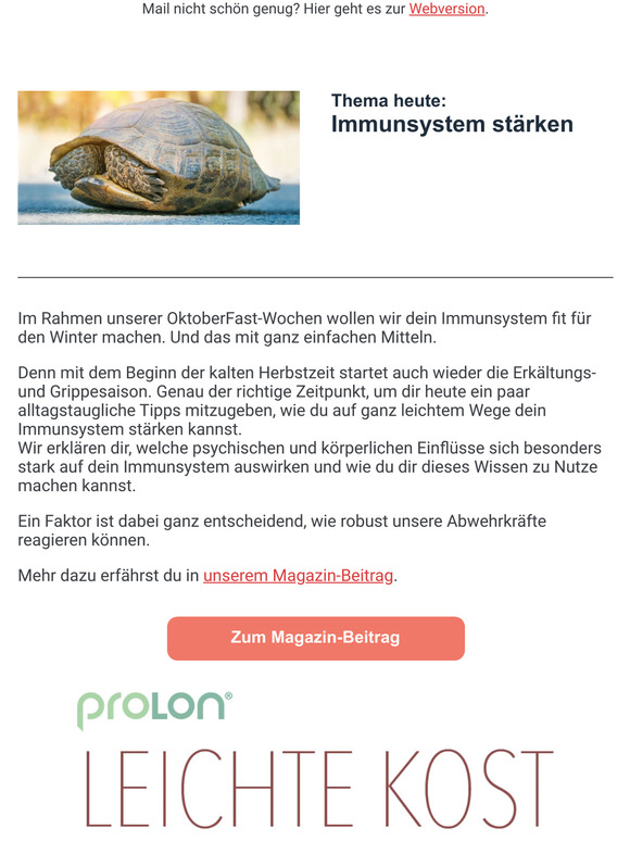 Wir machen dein Immunsystem fit für den Winter
