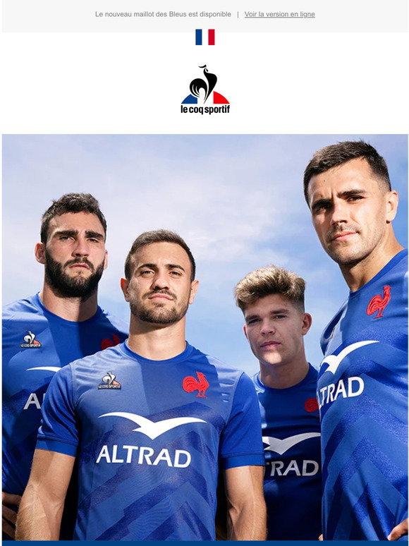 Maillot Vintage Le Coq Sportif N°15 - Streetwear - Taille L - Nostalgie