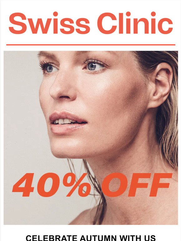 Offer: 40% off an entire purchase!
