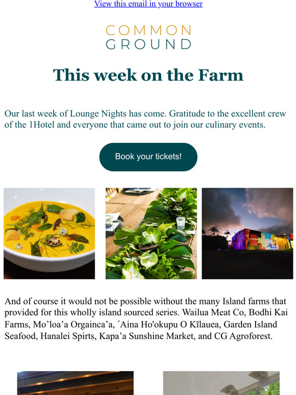 This Week on the Farm at Common Ground