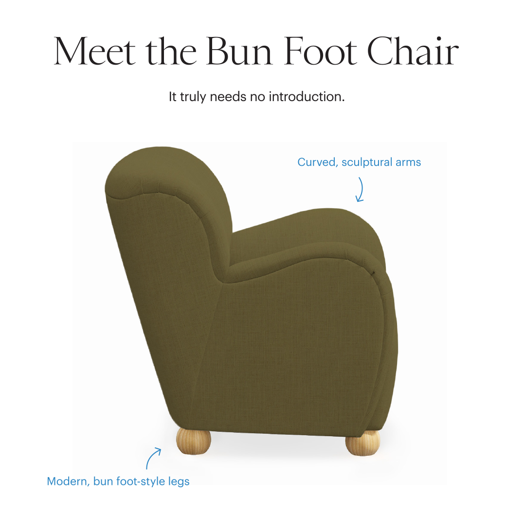 The Inside NEW LAUNCH The Bun Foot Chair Milled