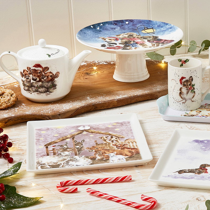 Christmas with Royal Worcester Wrendale