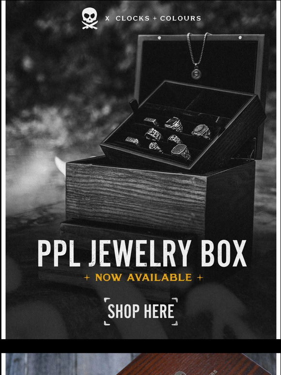 Clocks and Colours Convert Pete's Pirate Life Jewelry Box — Now Available Milled