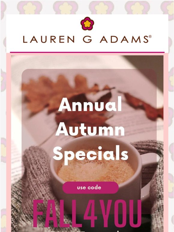 FALL SPECIALS just for YOU🧡🍂