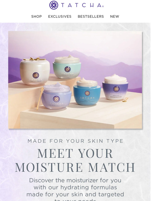 Tatcha How to choose a moisturizer Milled