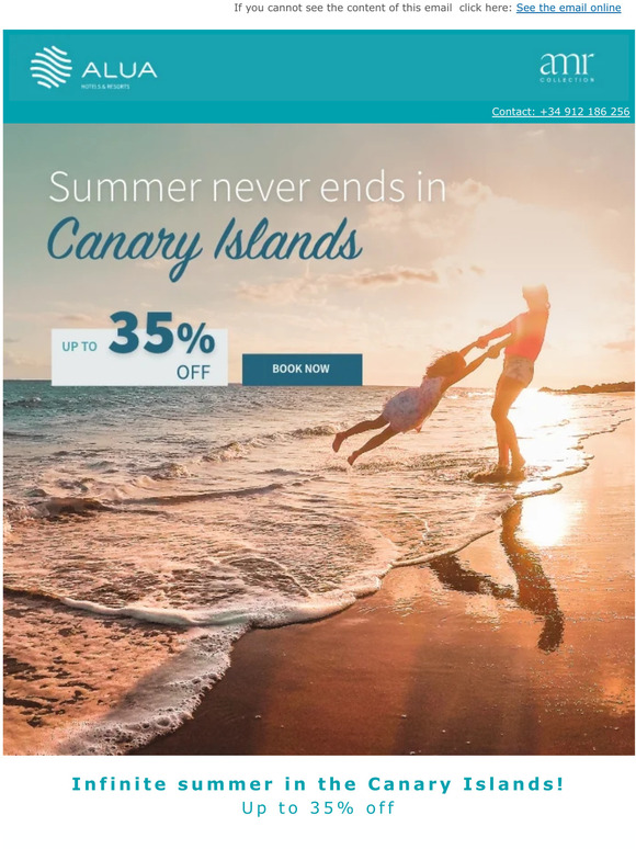 Infinite summer in the Canary Islands!