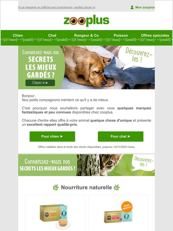 Zooplus BE: Connaissez-vous nos secrets les mieux gardés ? | Milled