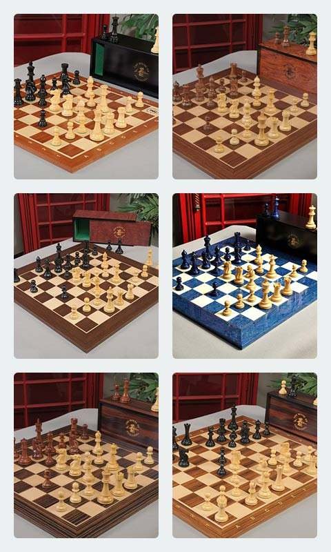  Wood Chess Sets