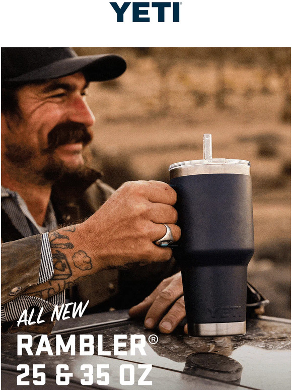YETI Brand New Drinkware’s Triple Threat Milled