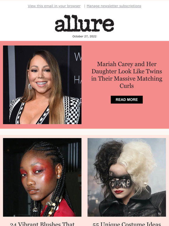 Allure: Mariah Carey and Her Daughter Look Like Twins in Their Massive ...