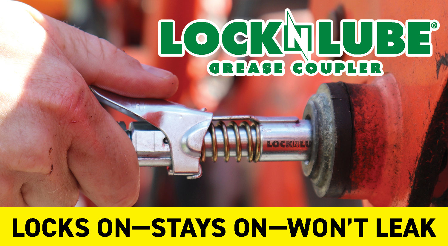 LockNLube The LockNLube® Grease Coupler and the LockNFlate® Air Chuck