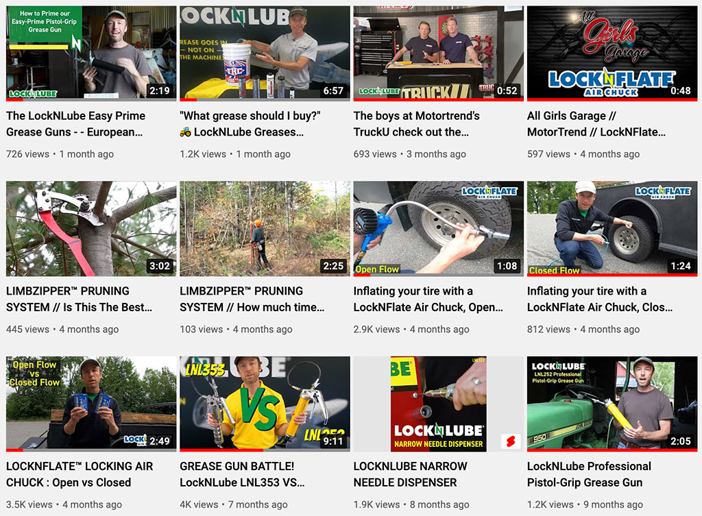 LockNLube The LockNLube® Grease Coupler and the LockNFlate® Air Chuck