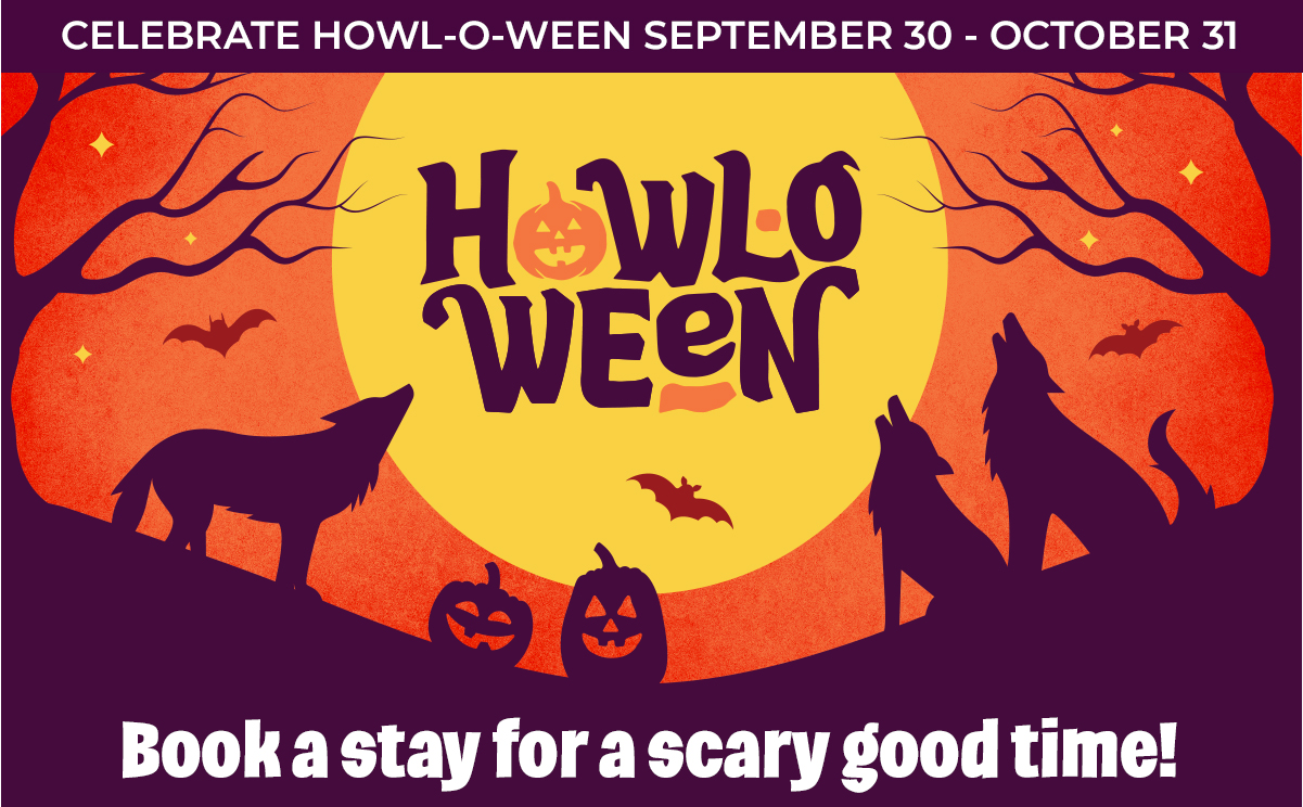 Great Wolf Lodge Color your fall with a Great Wolf escape! Milled