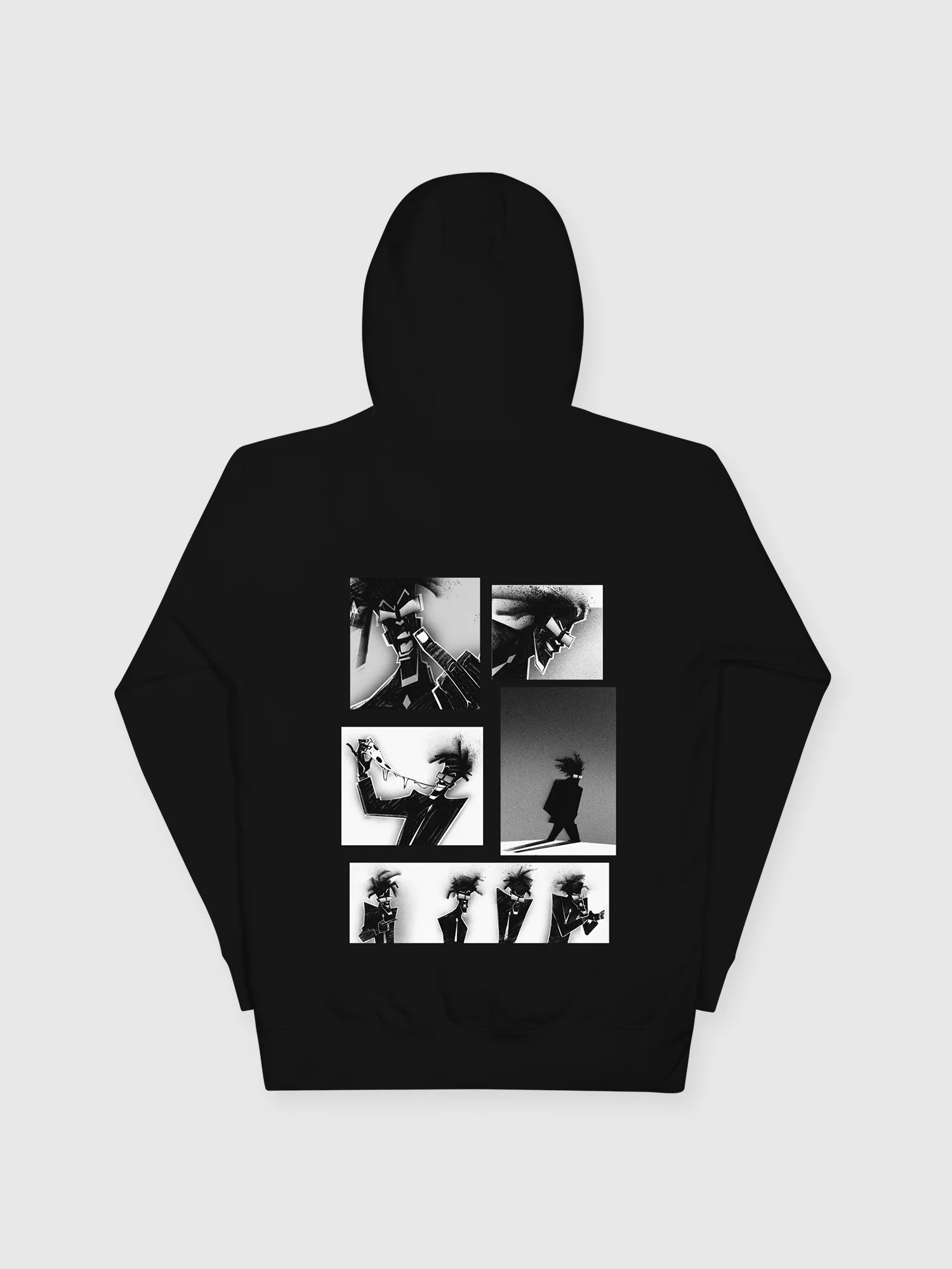 Image of Mr Rager Entergalactic Unisex Hoodie [Black]