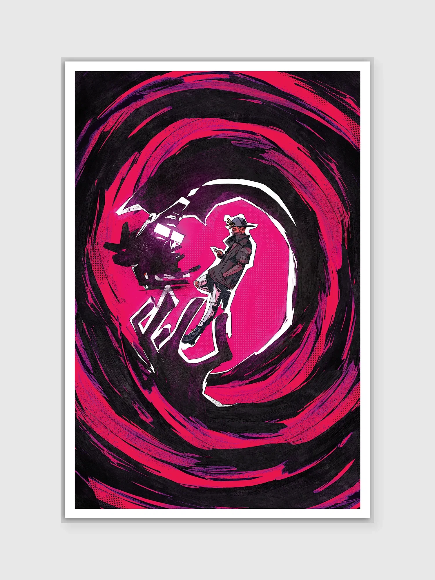 Image of Chun Lo Entergalactic Mr. Rager Print