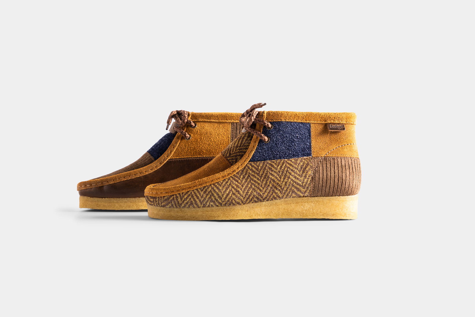 Bodega: A Closer Look: Bodega x Clarks Originals “Heritage Patchwork ...