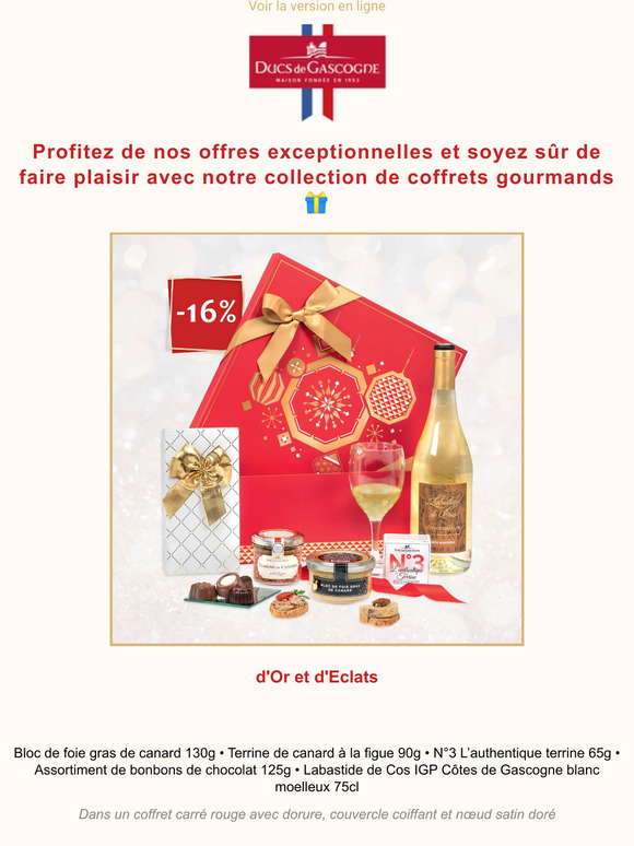 Offrez des saveurs et du plaisir 🎉