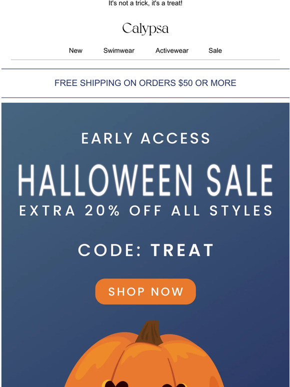 EARLY ACCESS! Exclusively for you ONLY through this email