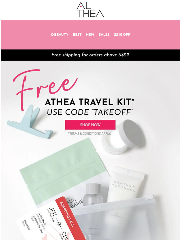 ✨ Free Skincare Travel Kit This Way