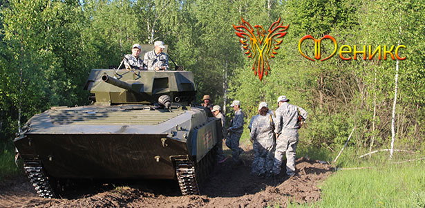 Катание на танке и стрельба из АК-47