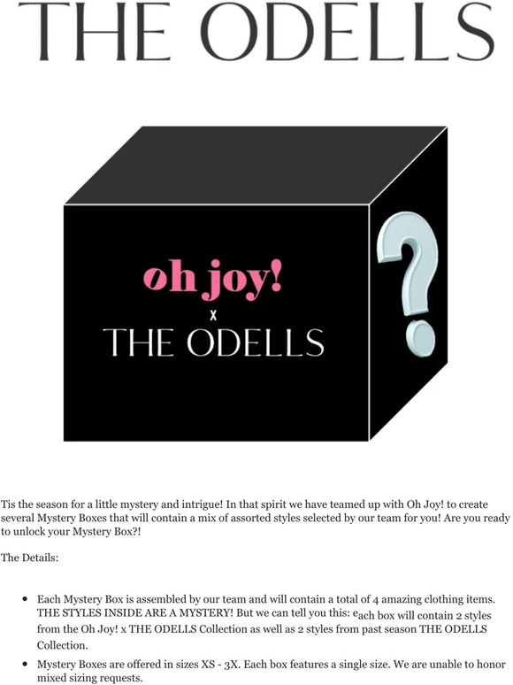 MYSTERY BOXES ARE BACK!