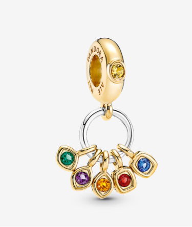 Marvel The Avengers Infinity Stones Dangle Charm
