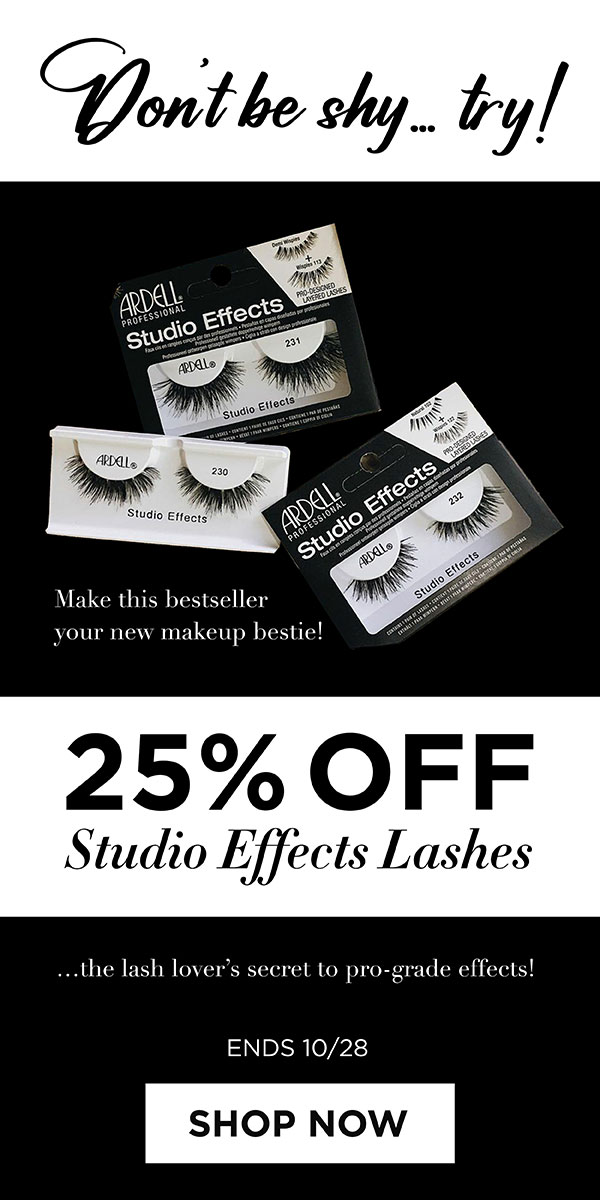 Ardell - 25% Off Studio Effects Lashes