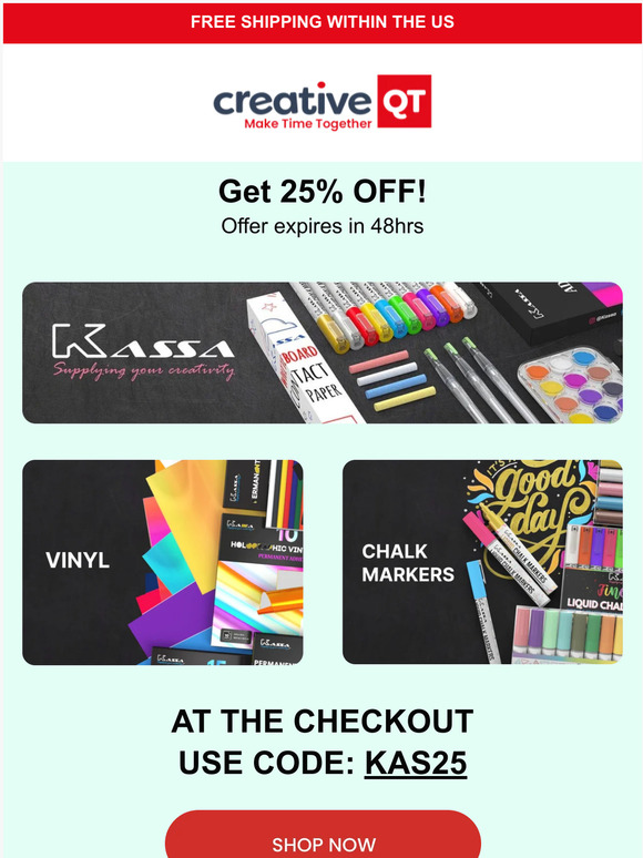 Get 25% OFF Today! 🙂