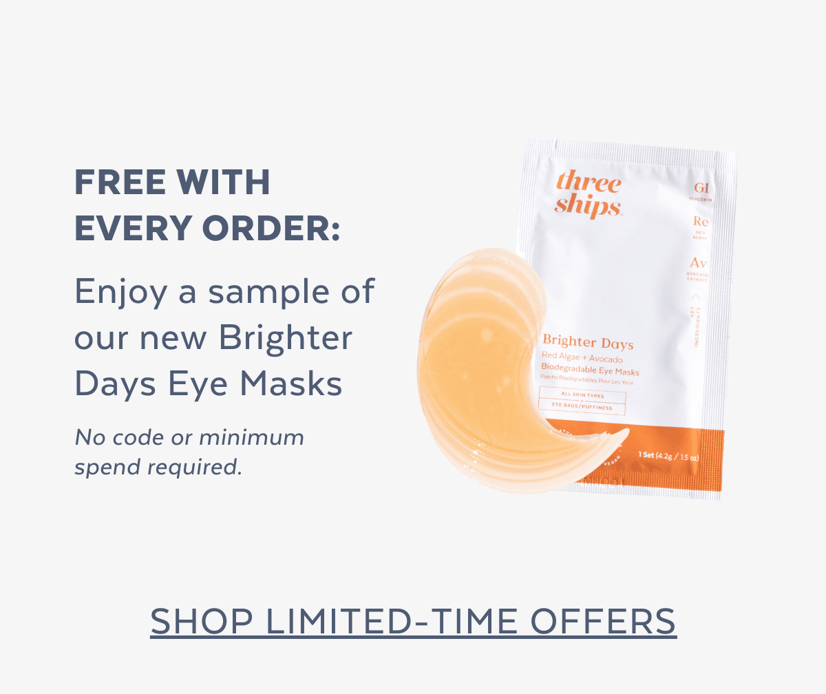 Free with every order: brighter days