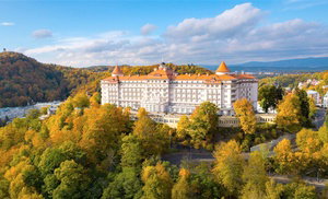 Karlovy Vary : chambre double en demi-pension dans un château hôtel 5* Karlovy Vary : chambre double en demi-pension dans un château hôtel 5*