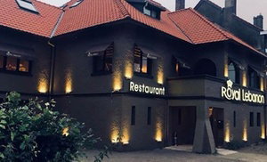 Repas en 3 services pour 1, 2, 3 ou 4 personnes au Royal Lebanon Repas en 3 services pour 1, 2, 3 ou 4 personnes au Royal Lebanon